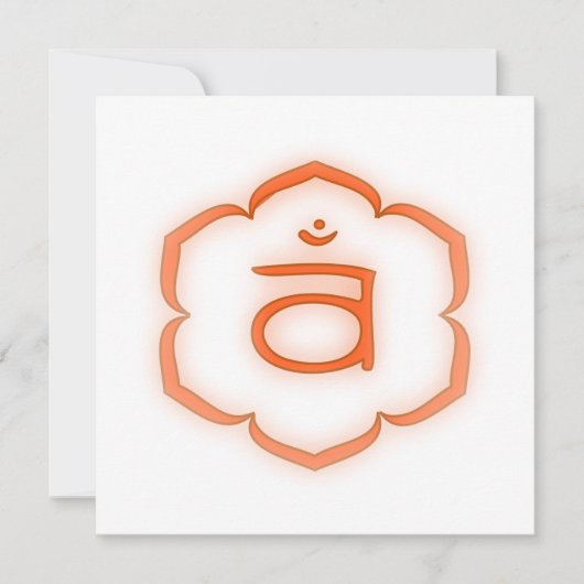 Invitation 2e Chakra - Svadhisthana (Devant)