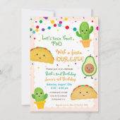 Invitation 2e et 4e anniversaire - Personnalisé (Devant)