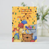 Invitation 2e fête d'anniversaire (Debout devant)