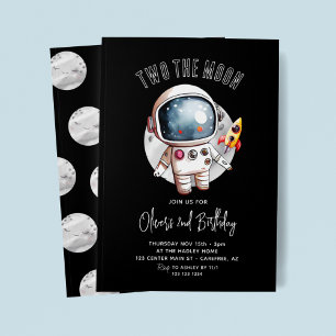 Invitation 2e fête d'anniversaire de la Lune