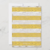 Invitation 2ème Anniversaire Sports Football Billet Rustique  (Dos)