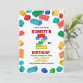 Invitation 2ème Bâtiment Blocks Anniversaire, soirée de const (Debout devant)