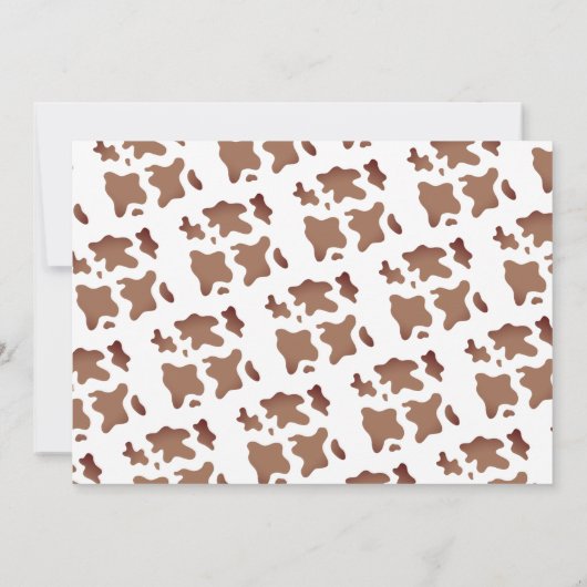 Invitation 2ème Rodéo Anniversaire Ce n'est pas mon 1er Rodéo (Dos)