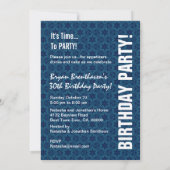 Invitation 30 Anniversaire de la marine moderne V19 (Dos)