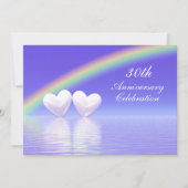 Invitation 30 ans Pearl Hearts (Devant)