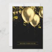 Invitation 30 et Fabuleux anniversaire (Dos)