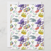 Invitation 30 et fabuleux | Itinéraire d'anniversaire de la N (Dos)