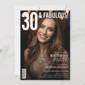 Invitation 30 et Fabulous Magazine Couverture 30e anniversair (Devant)