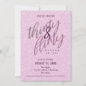 Invitation 30 et Flirty Birthday (Devant)