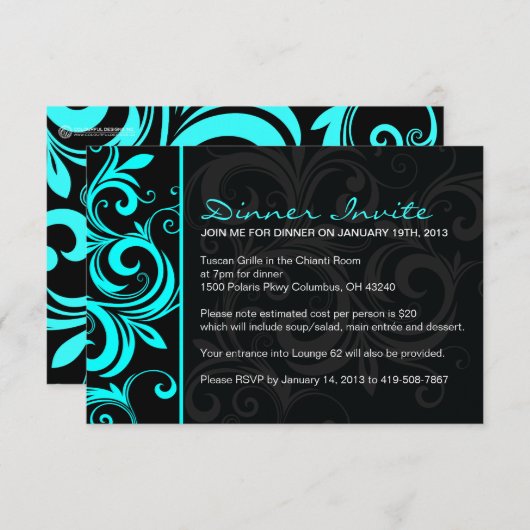 Invitation 30e ANNIVERSAIRE (Devant / Derrière)