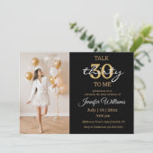 Invitation 30e anniversaire, 30e anniversaire photo (Debout devant)