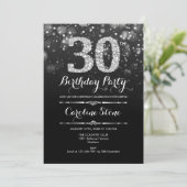 Invitation 30e anniversaire - Argent noir (Debout devant)