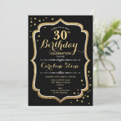 Invitation 30e anniversaire - Black Gold (Debout devant)