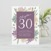 Invitation 30e anniversaire de la fête de la surprise florale (Debout devant)