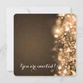 Invitation 30e anniversaire de la fête Lumières d'éclaboussur (Dos)