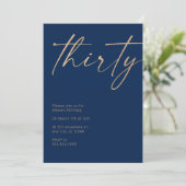 Invitation 30e anniversaire de la Marine et de l'or (Debout devant)