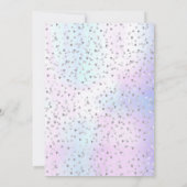 Invitation 30e Anniversaire de Mariage Cœurs de Perles Confet (Dos)