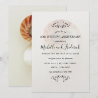 30e Anniversaire de Mariage Perle Coquille de Naut