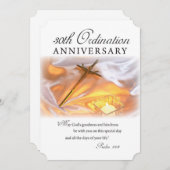Invitation 30e anniversaire d'Ordination, Cross Ca (Devant / Derrière)