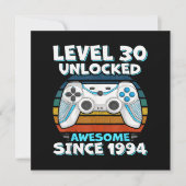 Invitation 30e anniversaire Homme femme 30 ans 1994 (Devant)