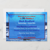 Invitation 30E Anniversaire - Invitation/ Pêche/Reeling In (Dos)