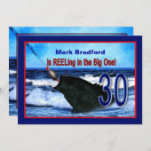 Invitation 30E Anniversaire - Invitation/ Pêche/Reeling In (Devant / Derrière)