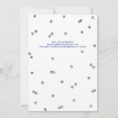 Invitation 30e anniversaire Parties scintillant Confetti Surp (Dos)