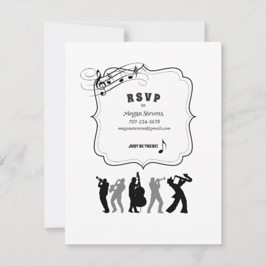 Invitation 30e anniversaire Record Instruments de musique amu (Dos)