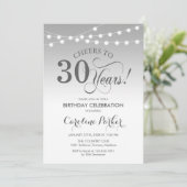 Invitation 30e anniversaire - Silver White (Debout devant)