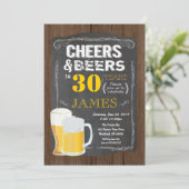 Invitation 30e anniversaire, Soirée à 30 ans (Debout devant)