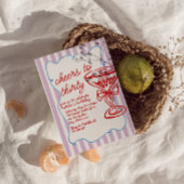 Invitation 30e dessin couleur verre de champagne photo Annive