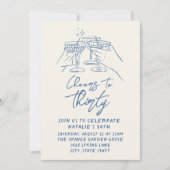 Invitation 30e Doddle Accueille Au 30e Anniversaire De Photo  (Devant)