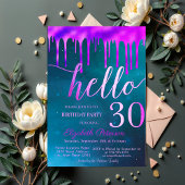 Invitation 30e fête d'anniversaire