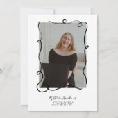 Invitation 30e Fille Vache Quirky Parler Trente À Moi Anniver (Dos)