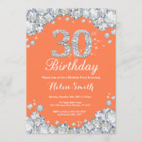 30ème Corail d'anniversaire et diamant d'argent