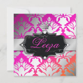 Invitation 311-Baroque Princess Metallic (Devant)