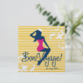 Invitation 311 Bombshell Silhouette BlueThème Nautique (Debout devant)