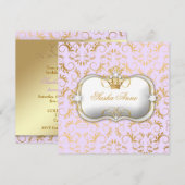 Invitation 311 Ciao Bella Golden Divine Lilac (Devant / Derrière)