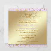 Invitation 311 Ciao Bella Golden Divine Lilac (Dos)