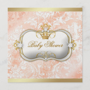 Invitation 311 Ciao Bella "Pêche et crème" Chic Vintage