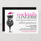 Invitation 311 cocktails et lingerie (Devant / Derrière)