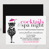 Invitation 311 Cocktails et Spas (Devant / Derrière)