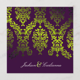 Invitation 311-Dashing aubergine de jardin secret de la