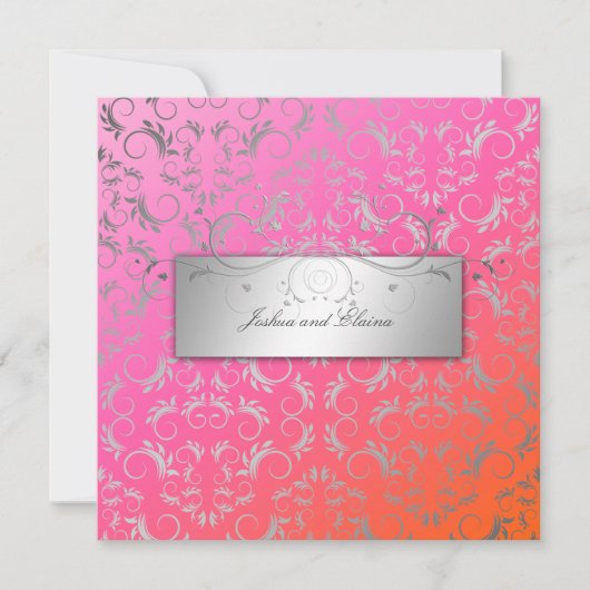 Invitation 311-Divine d'argent| Dreamsicle (Devant)