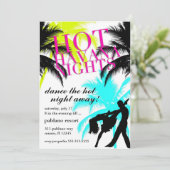 Invitation 311 électriques blancs de nuits chaudes de La (Debout devant)