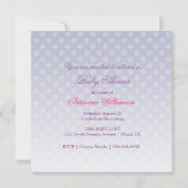 Invitation 311-Femme enceinte douce Zebra - Ethnique (Dos)