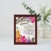 Invitation 311 Hawaiian Heaven | Marron (Debout devant)