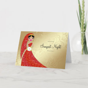 Invitation 311 Henna Sangeet Nuit