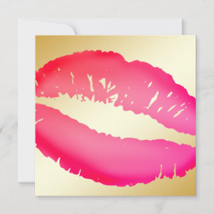 Invitation 311-Lingerie Kisses  Or