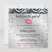 Invitation 311-Lipstick embrasse | argenté devine (Dos)